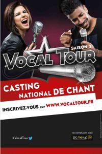Vocal Tour : audace, talent, sens du rythme, à vous de chanter. Du 6 au 9 mai 2015 à SAINT QUENTIN. Aisne.  14H00